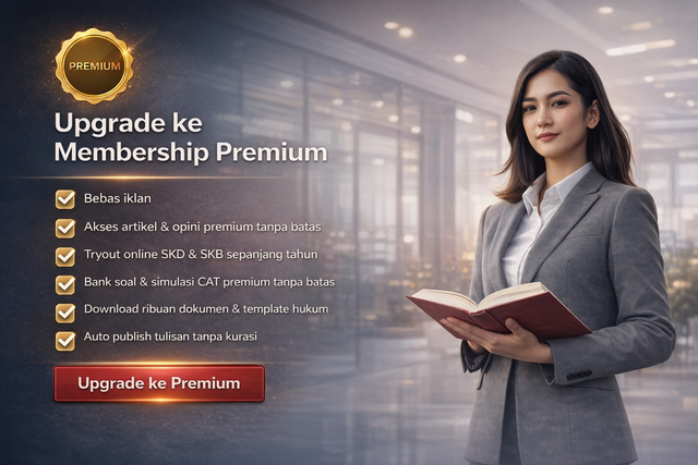 Upgrade ke Membership Premium Literasi Hukum Indonesia
