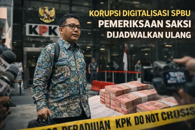 KPK Reschedules Examination of Hiswana Migas Chairman Regarding Pertamina Gas Station Digitalization Case
