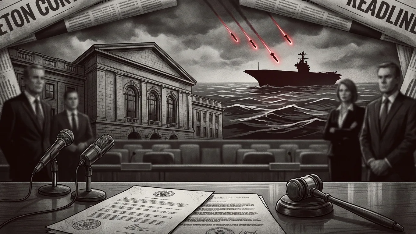 Garda Revolusi Iran Klaim Tembakkan Rudal Ke Kapal Induk USS Abraham Lincoln