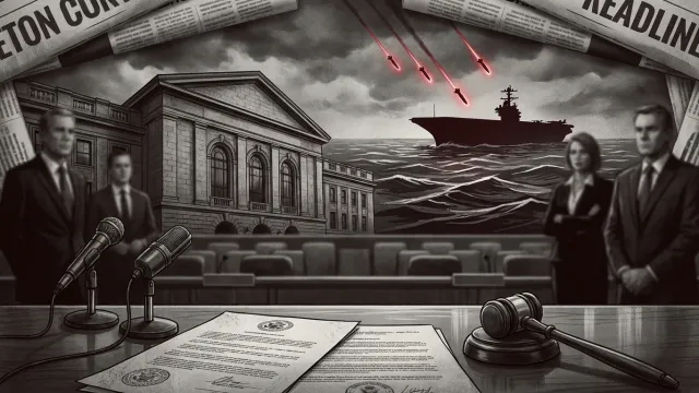 Garda Revolusi Iran Klaim Tembakkan Rudal Ke Kapal Induk USS Abraham Lincoln