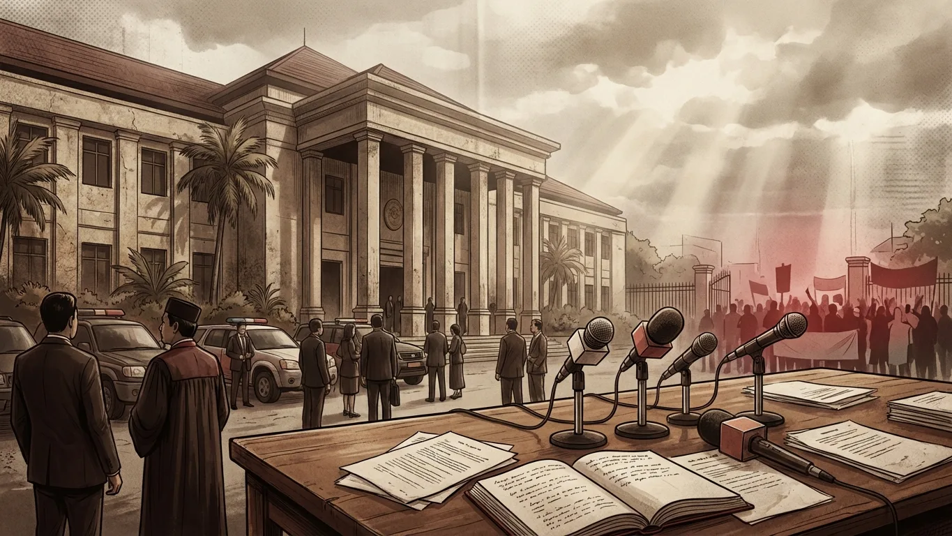 PN Jakarta Pusat Vonis Bebas Delpedro Marhaen Dalam Perkara Hasutan Demo 2025