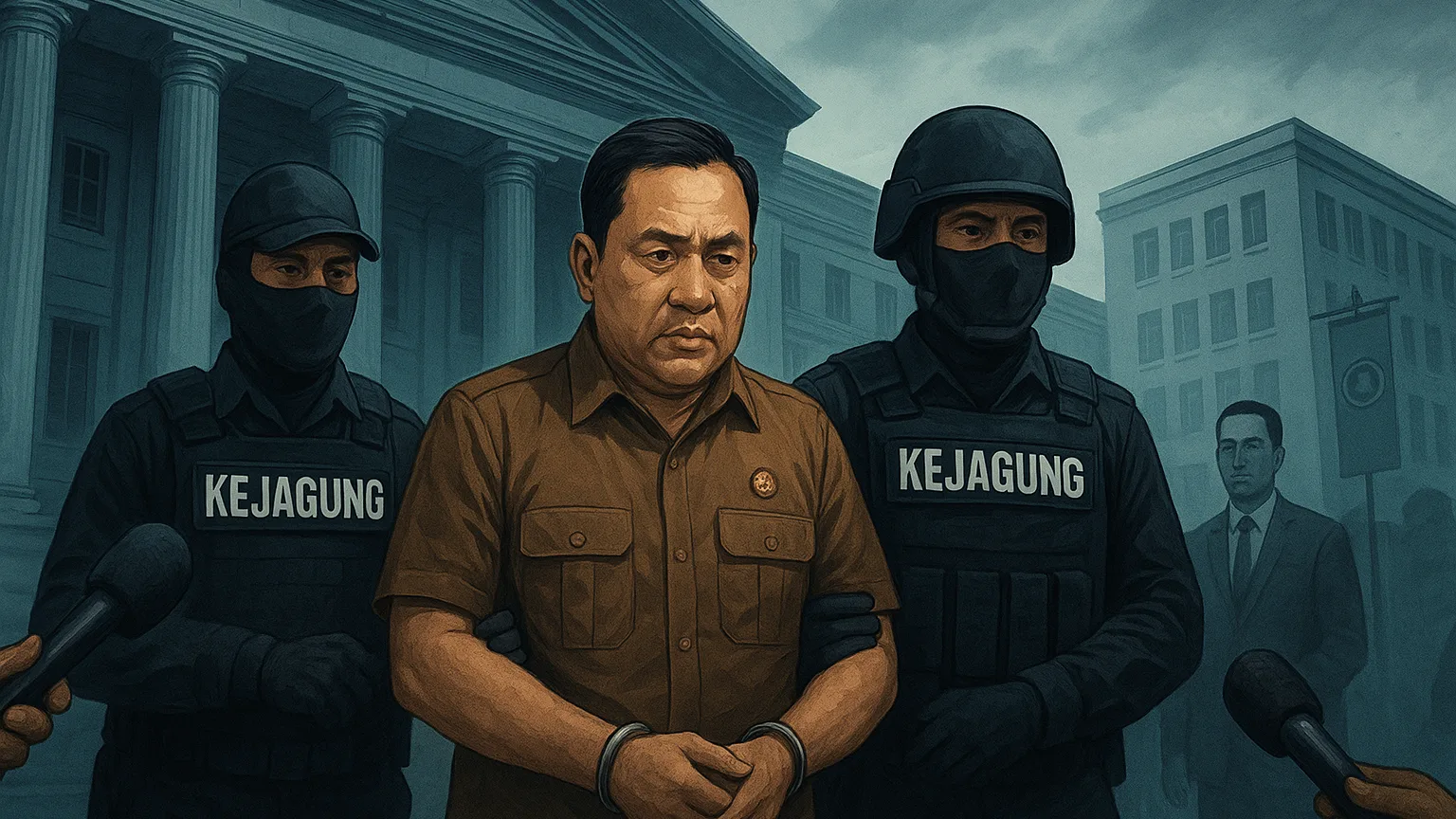 Sampang Attorney General's Office Head Secured by Attorney General's Special Task Force, Taken to Jakarta for Examination