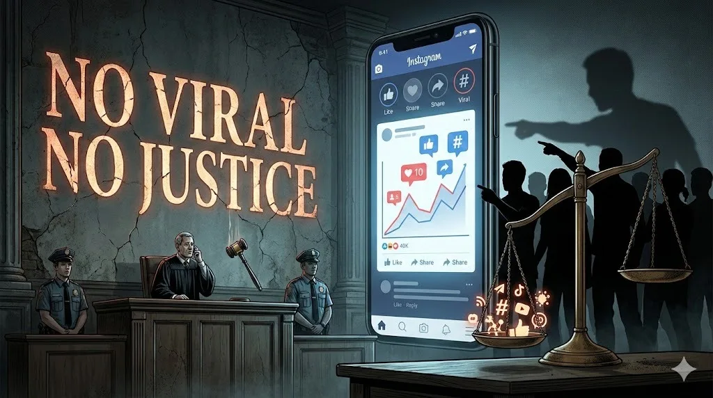 No Viral No Justice: Erosion of the Rule of Law by Algorithmic Discretion