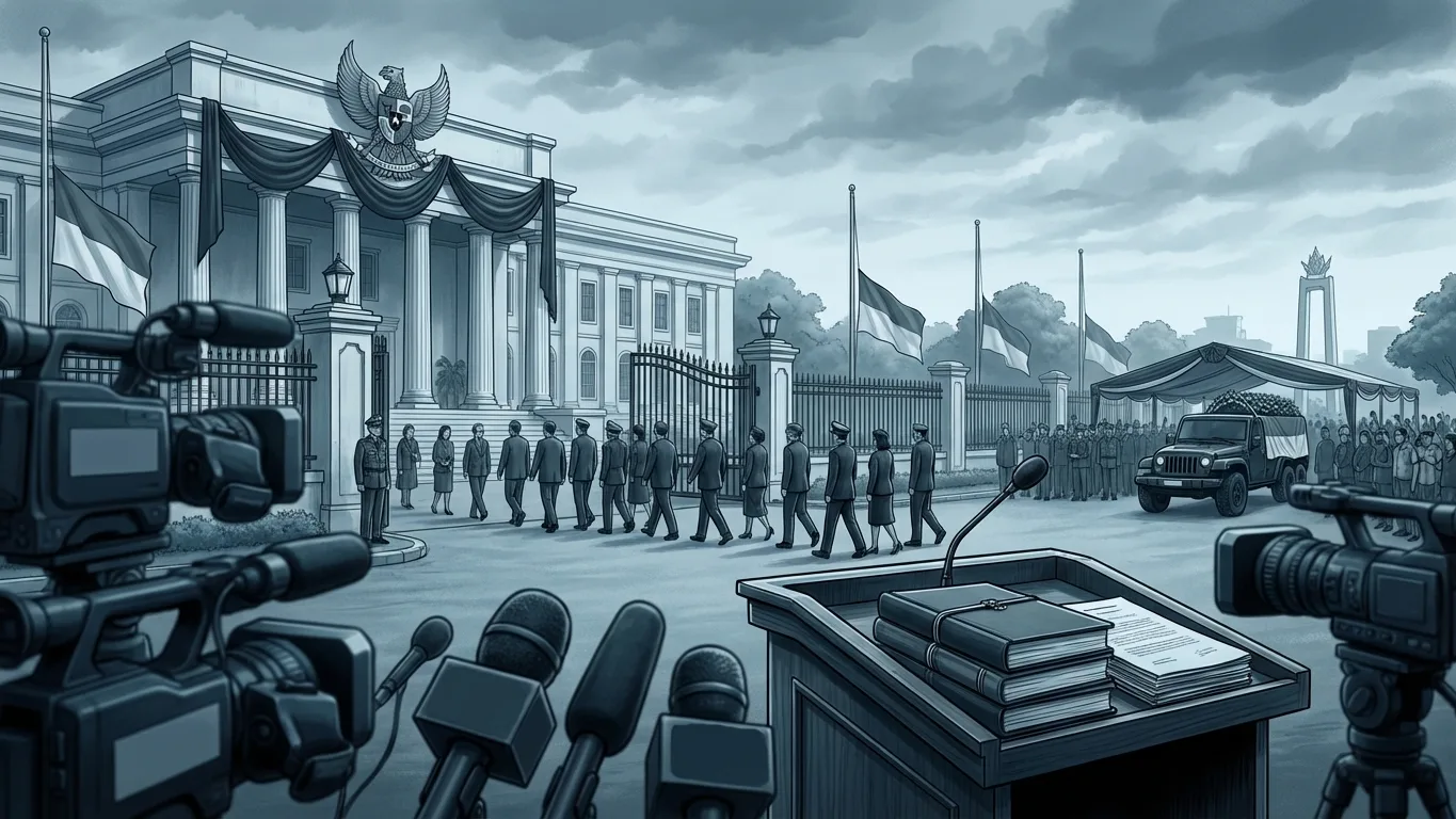 6th Vice President of Indonesia Try Sutrisno Passes Away, Buried at Heroes' Cemetery