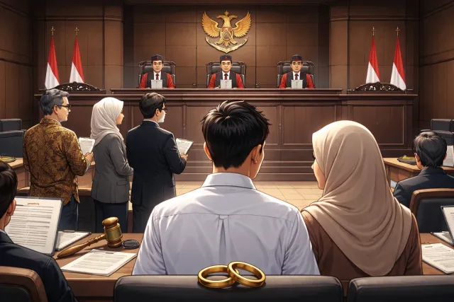 Larangan Pencatatan Perkawinan Beda Agama Diuji Lagi di MK, Pemohon Gugat Pasal 2 Ayat (1) UU Perkawinan