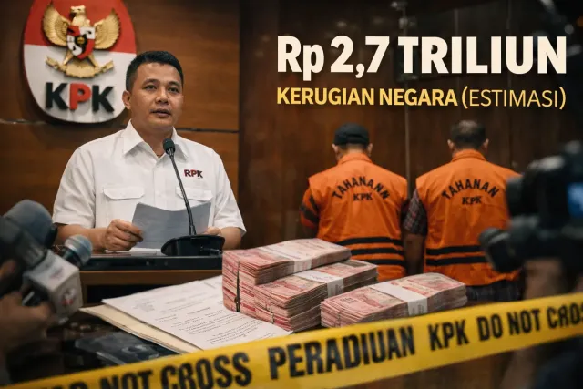 KPK Tegaskan Kerugian Negara Rp2,7 Triliun di Kasus Nikel Konawe Utara Masih Hitungan Awal