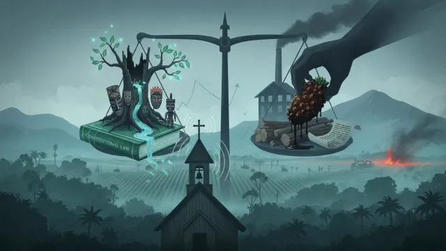 Sawitisasi Papua Prabowo: Konflik Hak Adat dan Konstitusi Hijau?