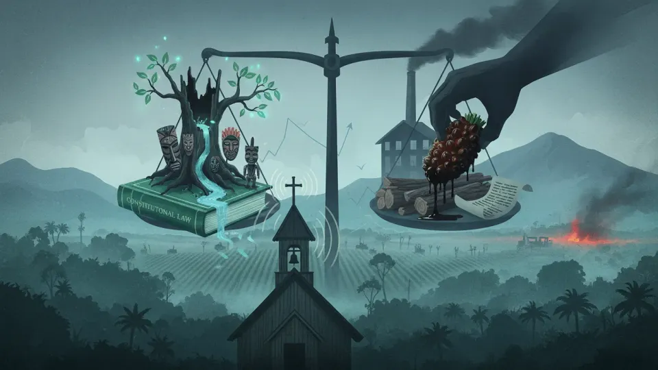 Prabowo's Papuan Palm Oil Expansion: A Conflict of Indigenous Rights and the Green Constitution?