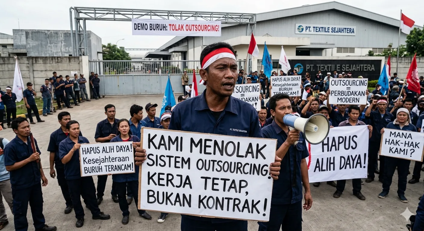 Banyaknya Pihak Penyelenggara Alih Daya (Outsourcing) yang Belum Menaati PERMENAKER