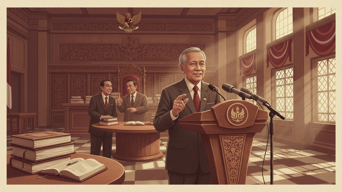 Arief Hidayat akhiri masa jabatan di MK, sempat berkelakar soal Anwar Usman dan "berkah" Solo.