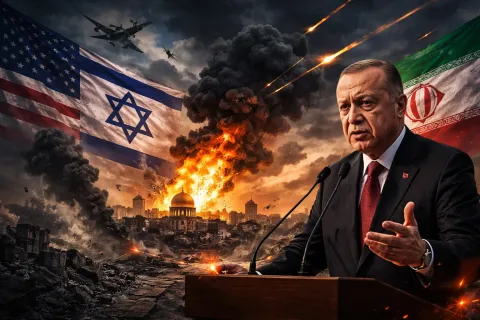 Erdogan Condemns US-Israel Attack on Iran, Citing Violation of Law