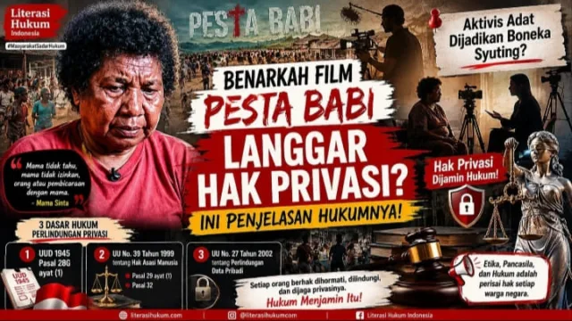 Benarkah Film Pesta Babi langgar Hak Privasi? Ini Penjelasan Hukumnya!