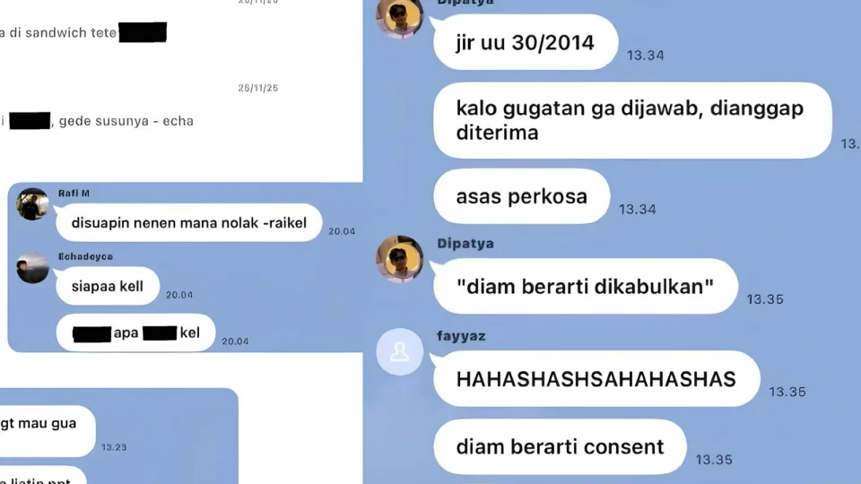 Chat Privat Bukan Bebas Hukum: Pidana Pelaku Pelecehan Seksual