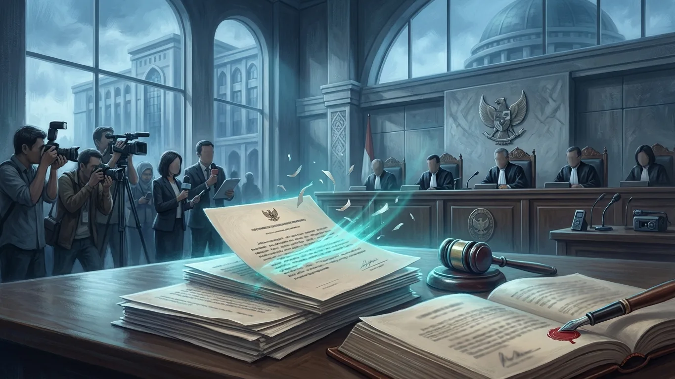 MK Hapus Frasa “Tidak Langsung” di Pasal 21 UU Tipikor