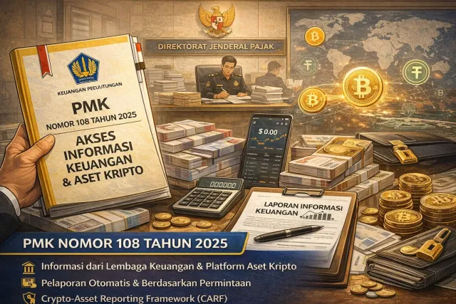 PMK 108/2025 Berlaku: DJP Bisa Akses Laporan E-Wallet dan Aset Kripto, Ini Skema dan Jadwalnya
