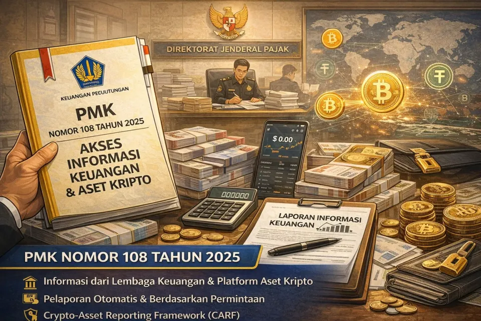 PMK 108/2025 Berlaku: DJP Bisa Akses Laporan E-Wallet dan Aset Kripto, Ini Skema dan Jadwalnya
