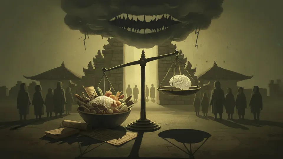 Free Nutritious Meals: Filling the Stomach, Stunting Reason?