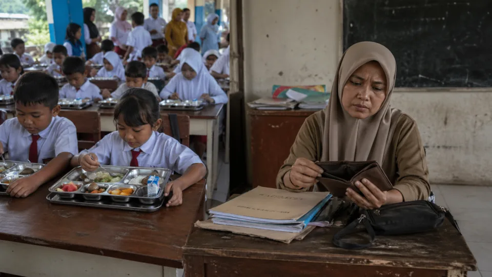 Guru Honorer vs MBG: Pelanggaran HAM Struktural dalam APBN