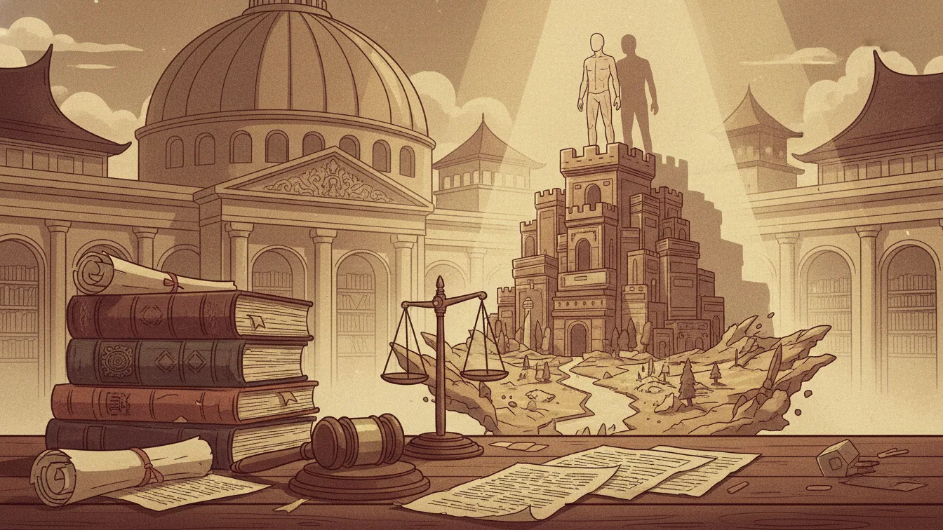 Ilustrasi penjelasan paradigma antroposentrisme yang memengaruhi pembentukan hukum dan dampaknya pada lingkungan.