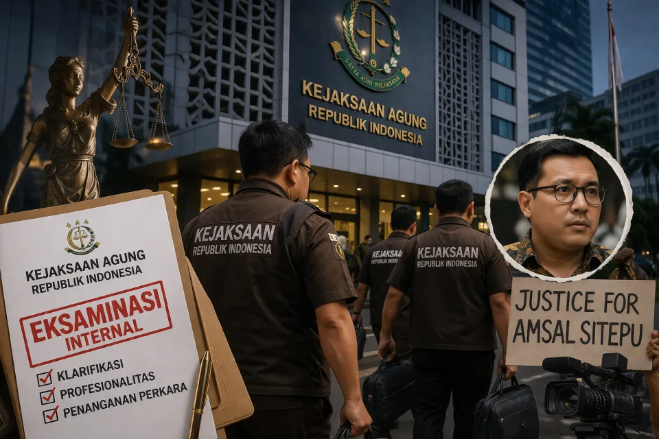 Kejagung Tarik Kajari Karo dan Jajarannya usai Polemik Perkara Amsal Sitepu