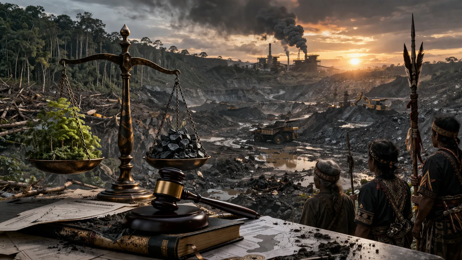 Legalisasi Kekejaman Tambang di Kalimantan: Saat Hukum Melindungi Perusakan Lingkungan