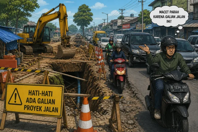 Proyek Galian Jalan: Tidak Cukup Hanya Sabar di Tengah Kemacetan