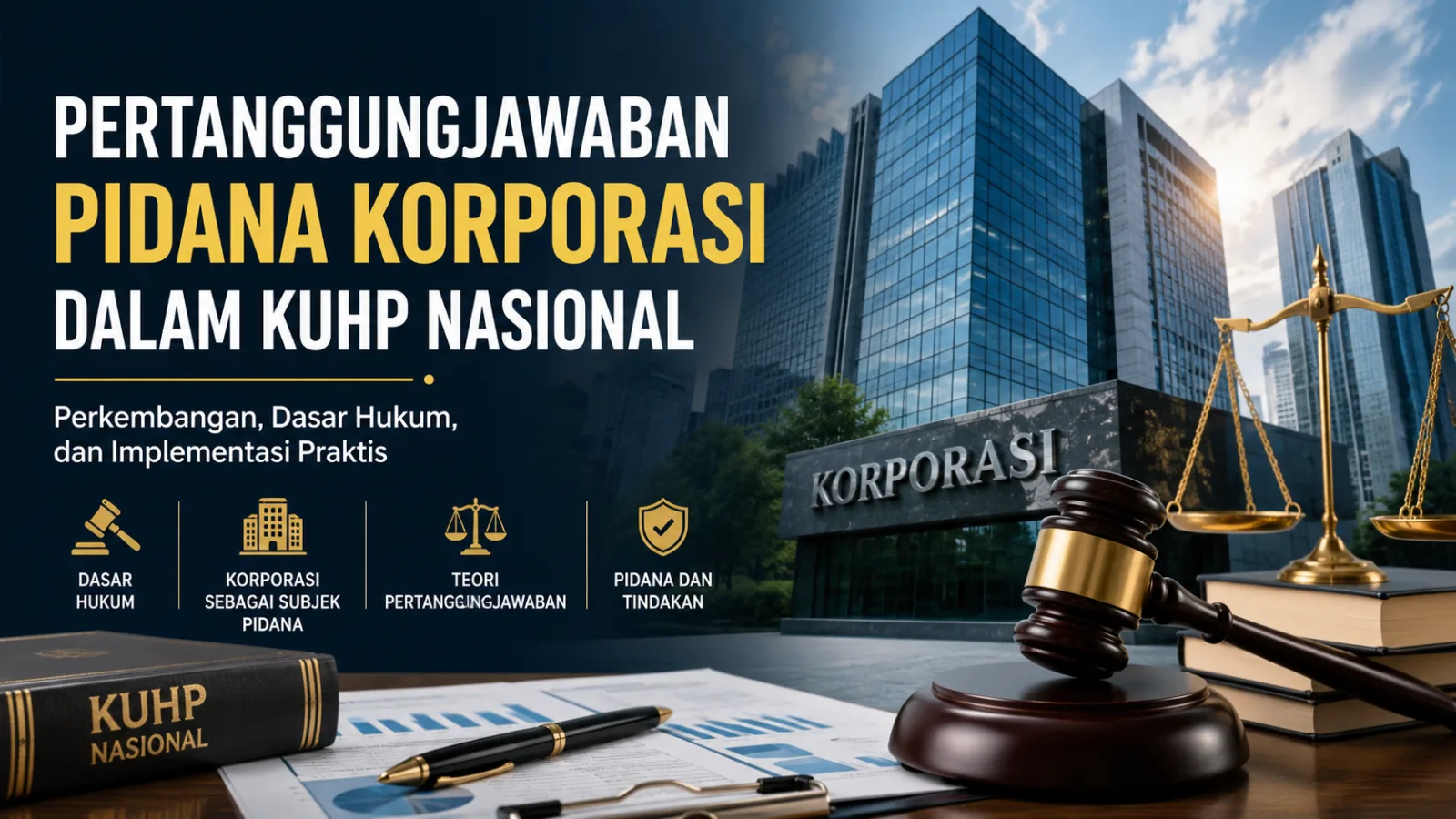 Pertanggung jawaban Pidana Korporasi Dalam KUHP Nasional