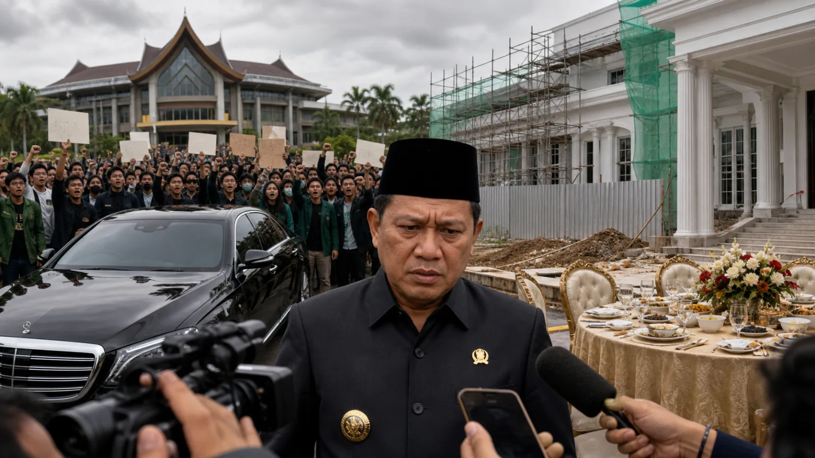 Proyek Mewah Gubernur Kaltim: Mobil, Renovasi, Aksi