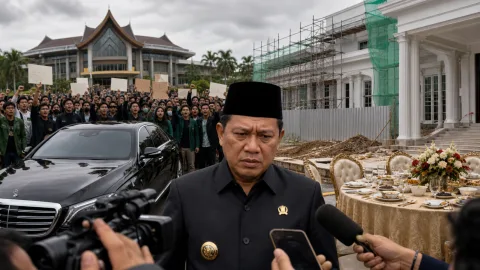 Proyek Mewah Gubernur Kaltim: Mobil, Renovasi, Aksi