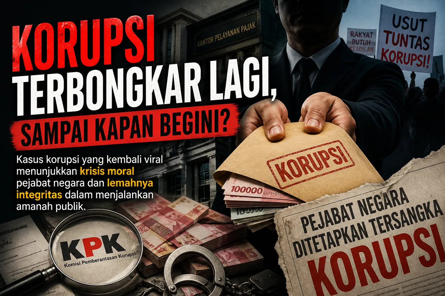 Skandal Korupsi Pajak dan Bea Cukai Terbongkar, KPK Turun Tangan