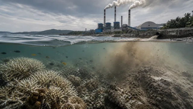 Terumbu Karang Teluk Sepang Bengkulu Terancam Limbah PLTU