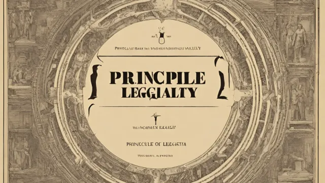 Understanding the Principle of Legality in Criminal Law