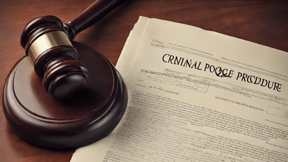 Purpose, Function and Nature of Criminal Procedure