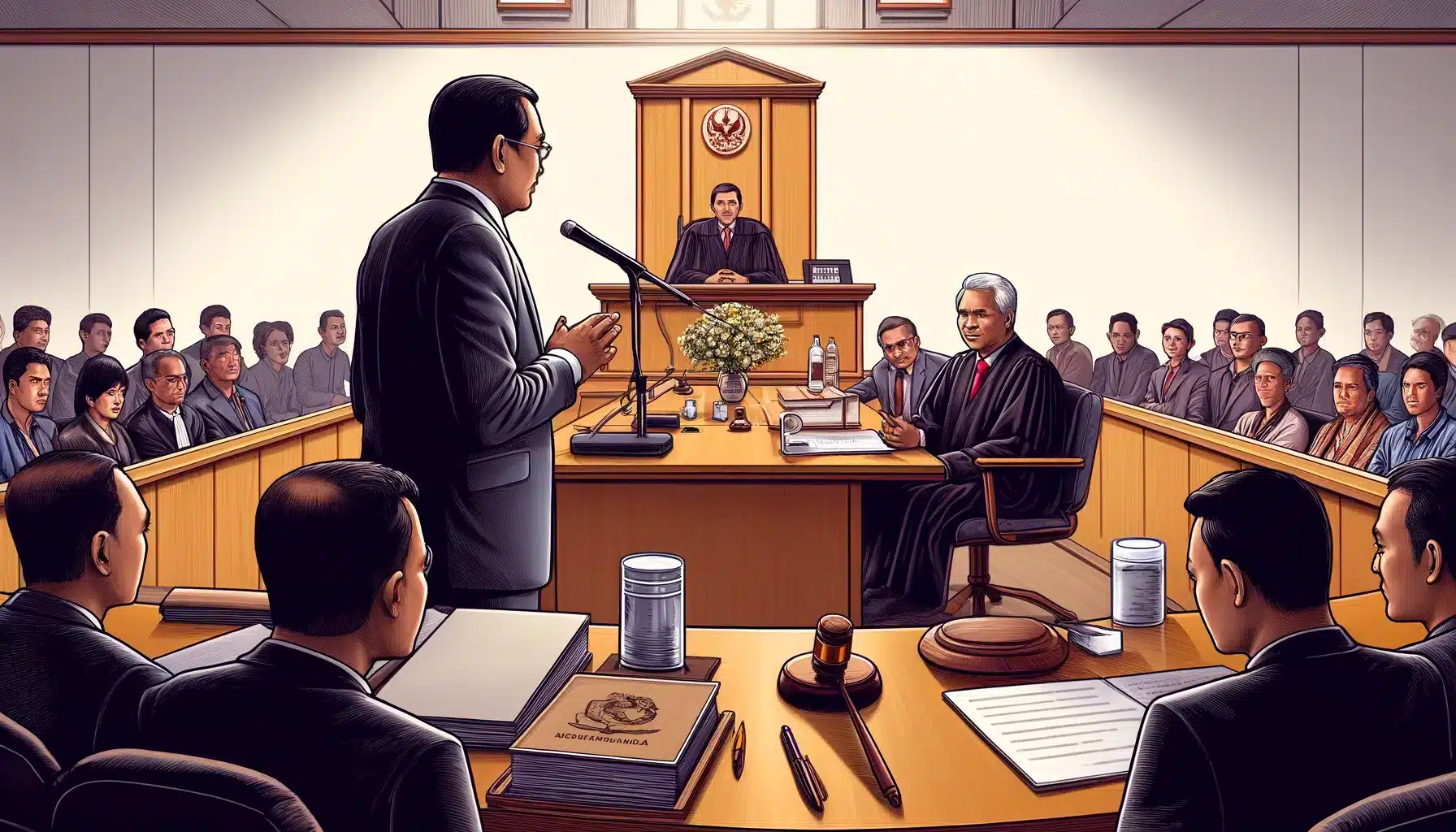 Former Vice President Jusuf Kalla Attends as a Mitigating Witness in Karen Agustiawan's Corruption Trial