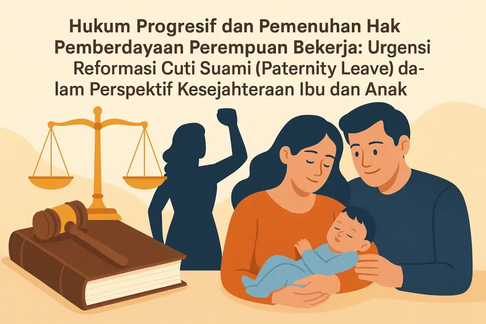 Hukum Progresif dan Pemenuhan Hak Pemberdayaan Perempuan Bekerja: Urgensi Reformasi Cuti Suami (Paternity Leave) dalam Perspektif Kesejahteraan Ibu dan Anak