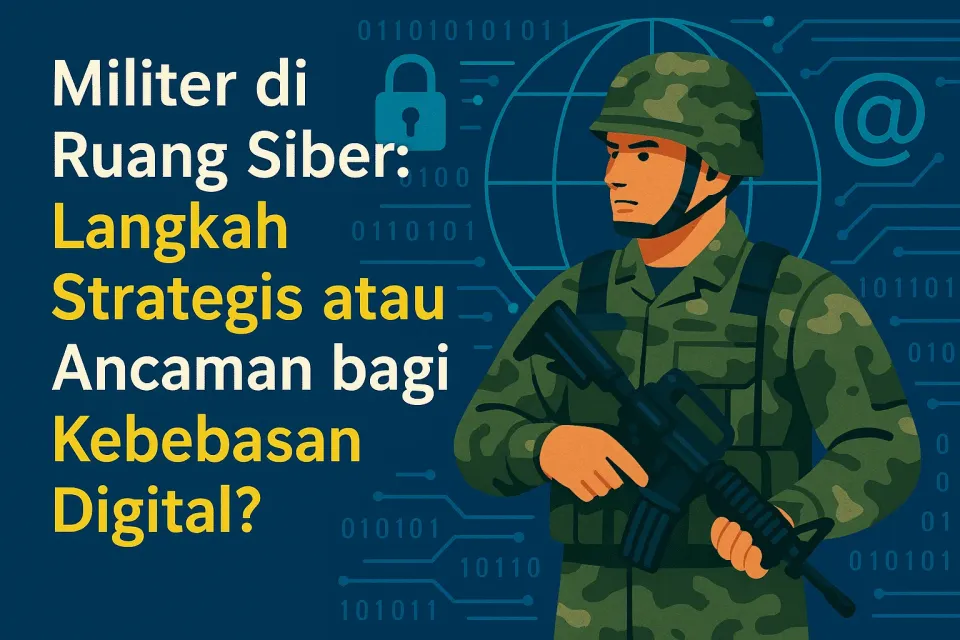 Militer di Ruang Siber: Langkah Strategis atau Ancaman bagi Kebebasan Digital?
