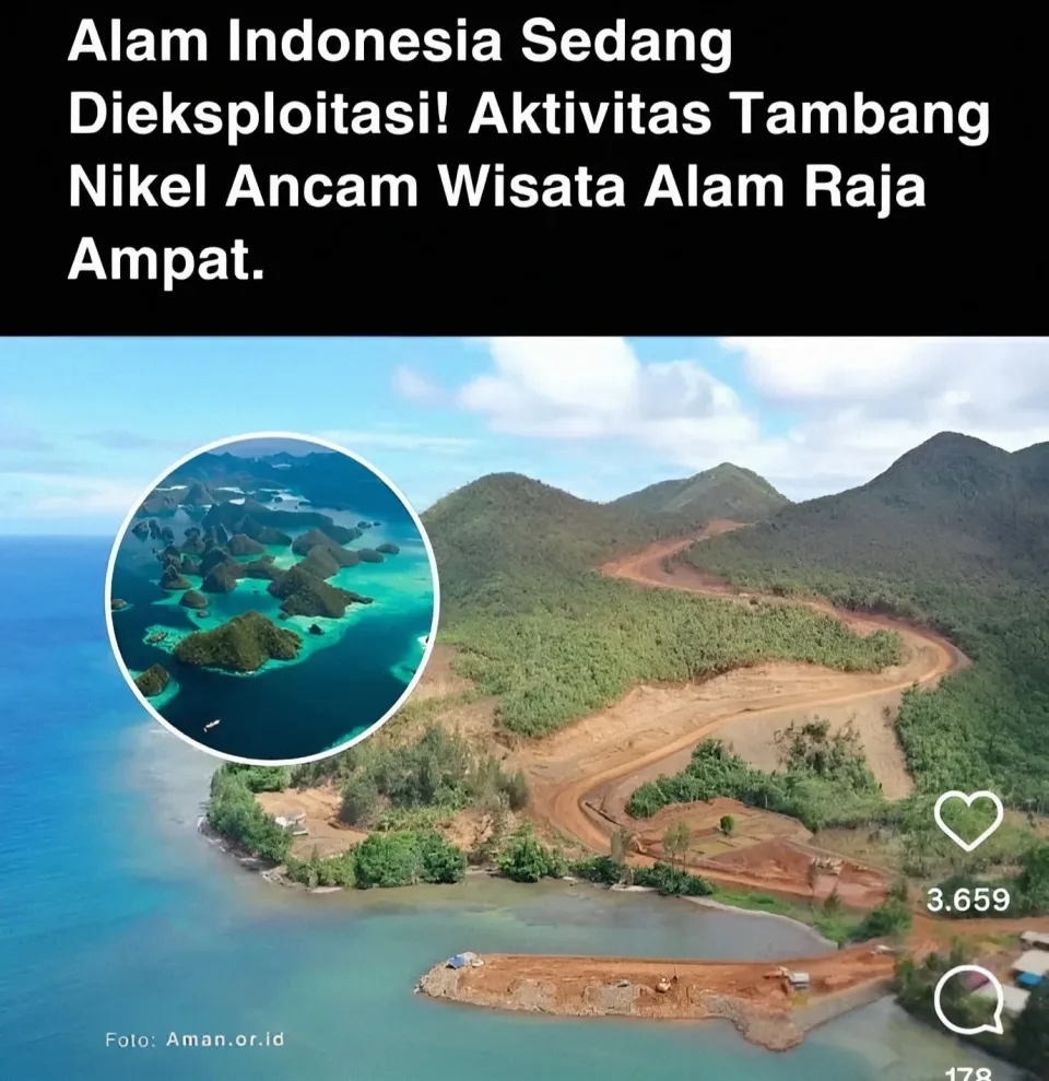 Raja Ampat, Nickel Mining, and the Environmental Ethics Crisis: When the State Fails to Be a Guardian of Nature