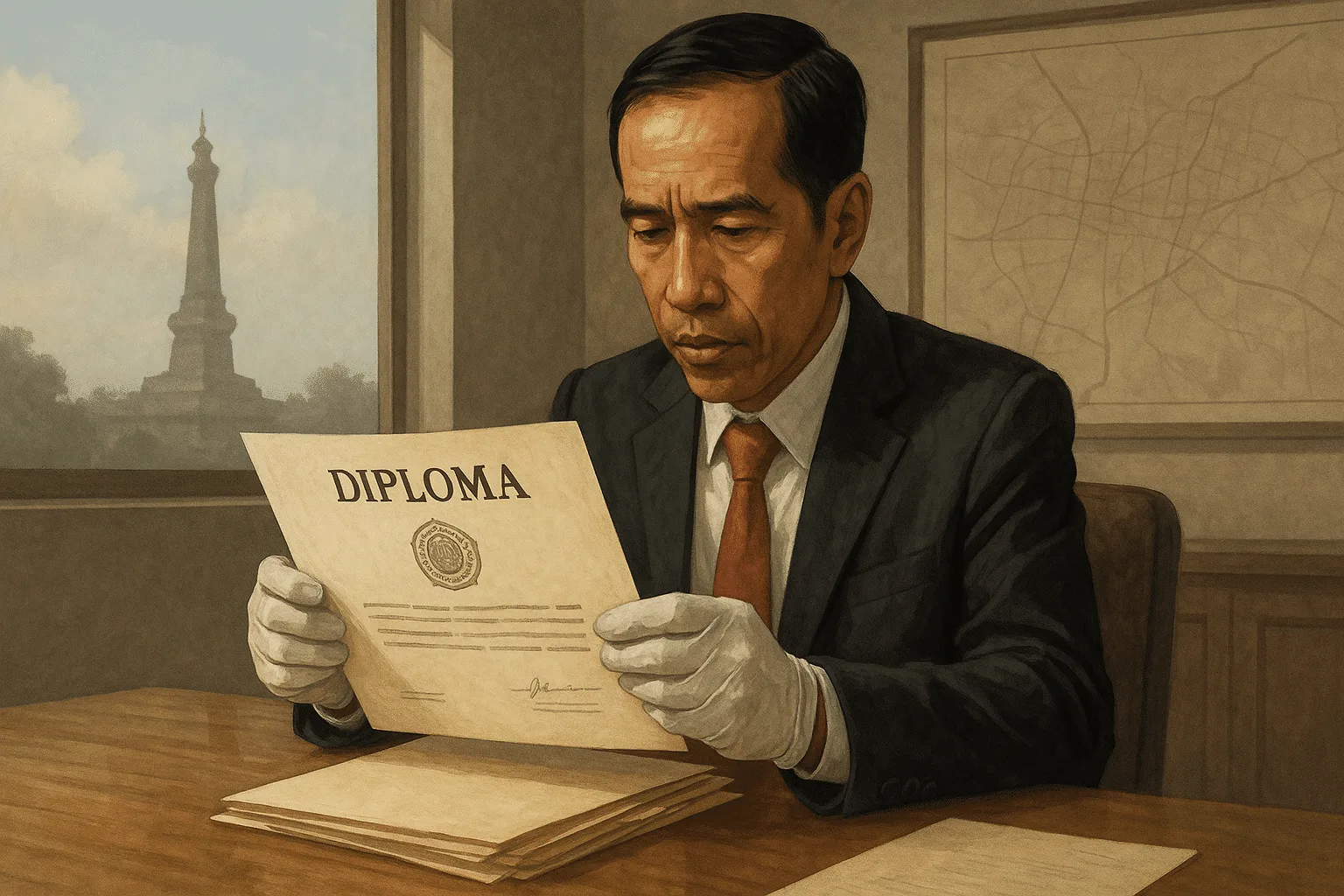 Babak Baru Kasus Ijazah Palsu: Penyidik Sita Ijazah Asli Jokowi di Solo