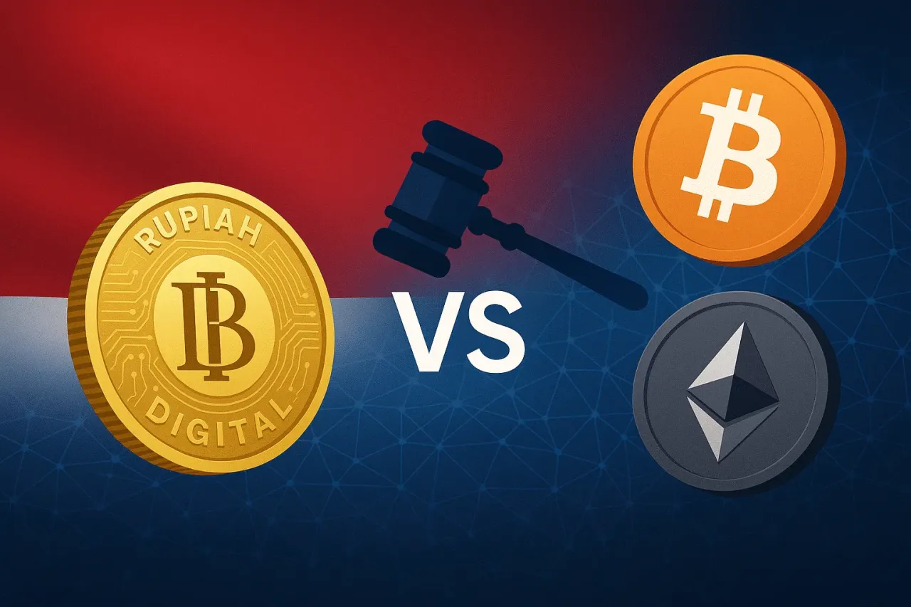 Rupiah Digital vs. Cryptocurrency: Arah Mata Uang Digital di Indonesia