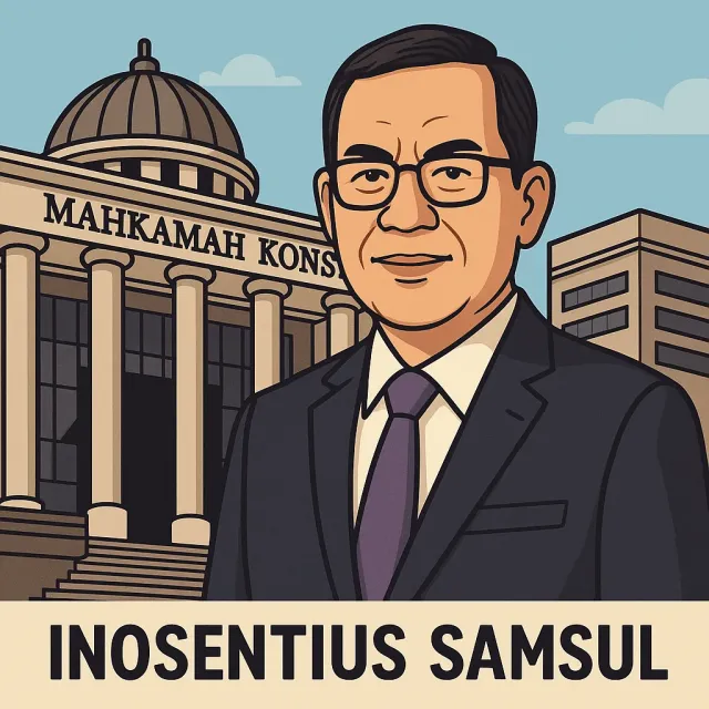 DPR Setujui Inosentius Samsul Jadi Calon Hakim MK Gantikan Arief Hidayat