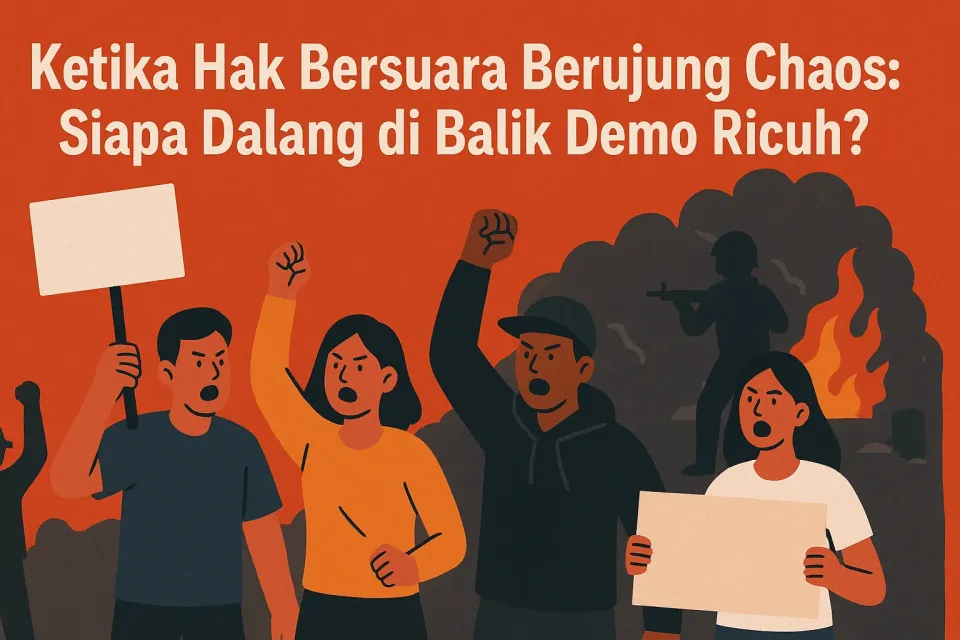 When the Right to Vote Leads to Chaos: Who is the Mastermind Behind the Riotous Demo?