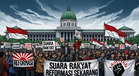 Menimbang Seruan Bubarkan DPR: Alternatif Sah Lebih Rasional