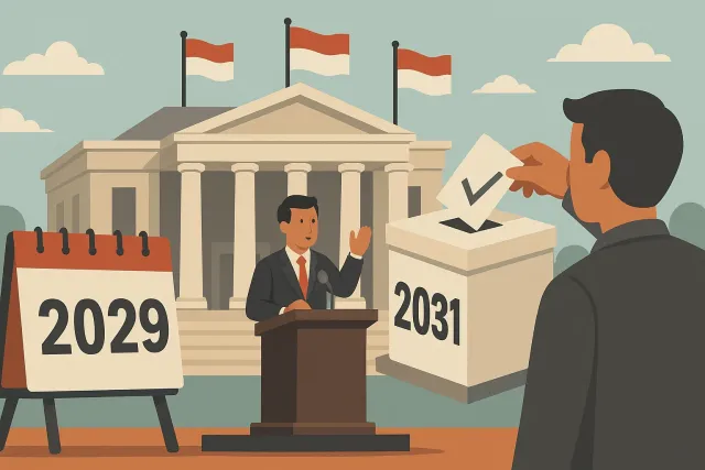 Implikasi Putusan MK 135/PUU-XXII/2024: Pemilu Pisah, Sengketa, dan Perpanjangan Jabatan