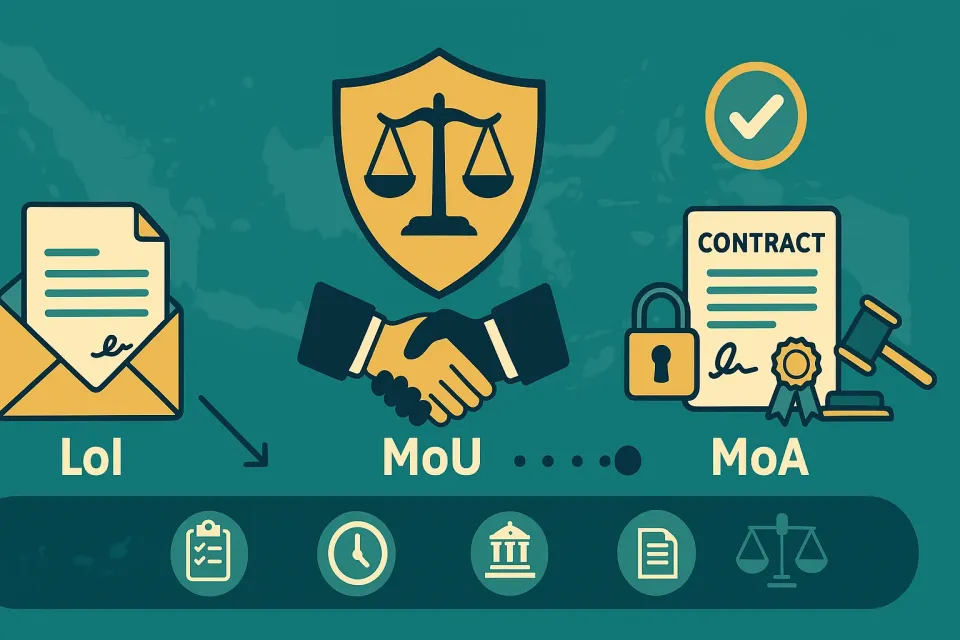 Memahami Perbedaan MoU, LoI, dan MoA dalam Perjanjian