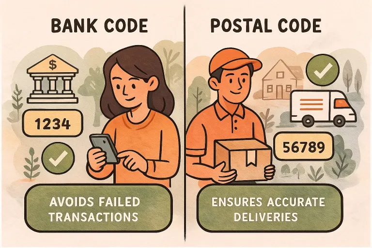 Kode Bank dan Kode Pos: Kunci Transaksi Lancar dan Pengiriman Tepat Waktu