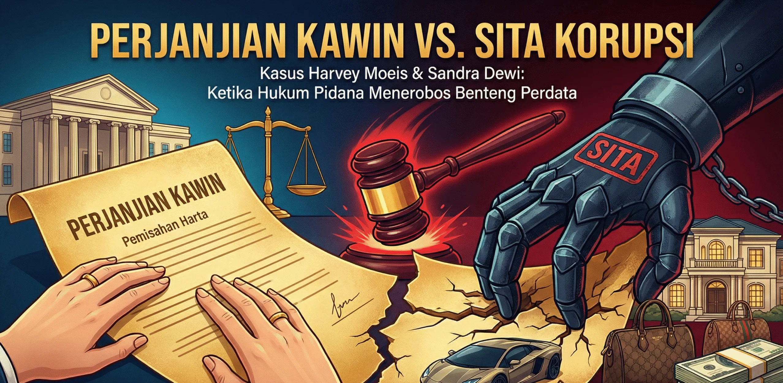 Marriage Agreement vs. Corruption Asset Seizure: Why Were Sandra Dewi's Assets Still Confiscated?