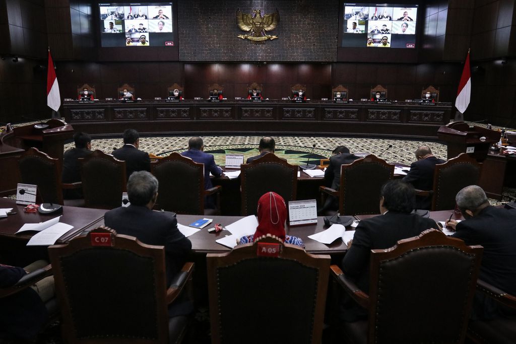 MK Luncurkan Layanan Sidang Daring, Caleg Tak Perlu ke Jakarta