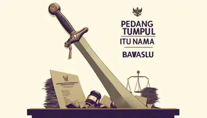 Pedang Tumpul Itu Bernama Bawaslu